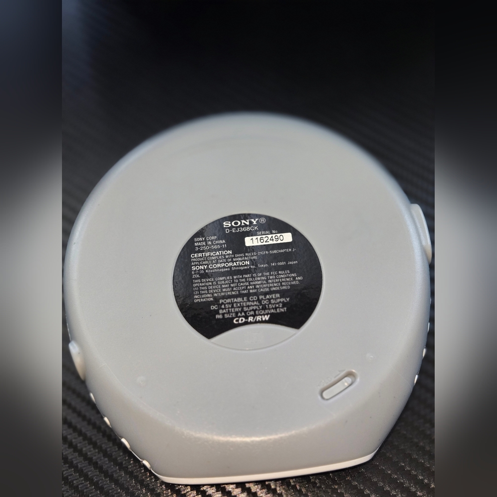 Sony Car Ready Walkman CD Player G-PROTECTION D-EJ368CK Portable Tested Working - Picture 7 of 10